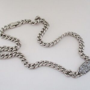 KENDRA SCOTT Silver Tone Necklace